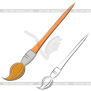 Brush - vector image