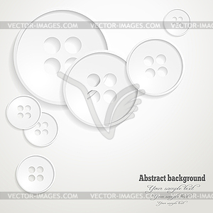 Abstract background with buttons - vector clip art