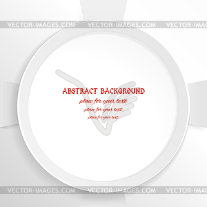 Abstract background and picture of white community - vector clipart