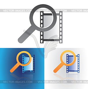 Media search - vector clipart / vector image