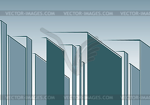 Abstract urban landscape - vector image