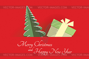 Christmas Card - vector EPS clipart