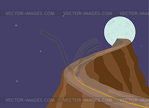 Road to - vector image