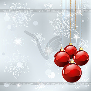 Christmas place card - vector clip art