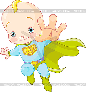 Super Baby - vector clip art