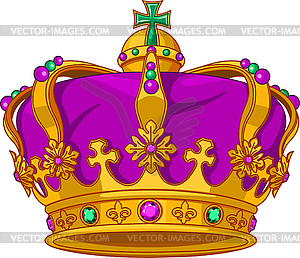 Mardi Gras crown - vector clipart