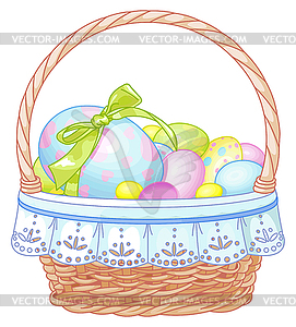 Easter Basket - vector image