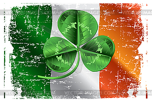 St. Patrick’s Day Three Leafed Clover - vector clipart
