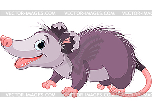 Opossum - vector clipart