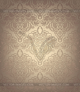 Seamless Floral Ornament - vector clip art