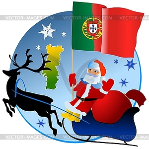 Merry Christmas, Nigeria! - vector clipart