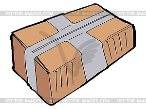 Parcel - vector clip art