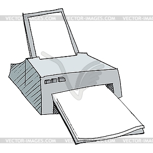 Printer - vector image