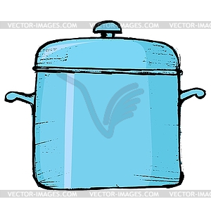 Saucepan - vector clipart