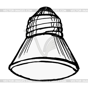 Led lamp - vector clip art