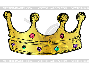 Crown - vector image