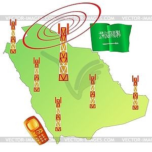 Saudi Arabia - vector clip art