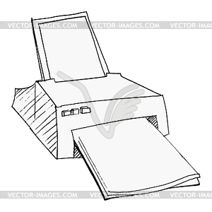 Printer - vector clip art