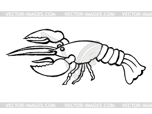 Lobster - vector clip art