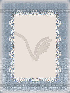 Vintage frame - vector image