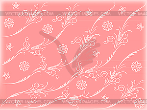 Floral background - vector clipart