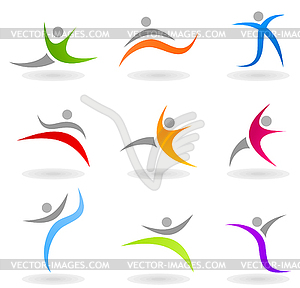 Sports icons - vector image