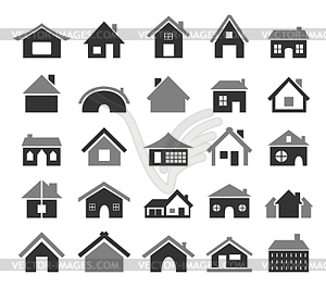 Home icon - vector clip art