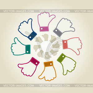 Hand - vector clipart