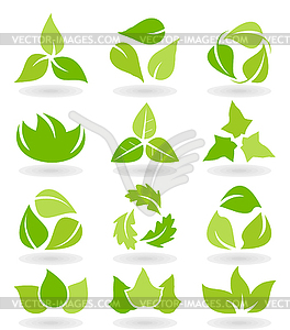 Leaf icon - vector image