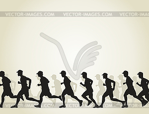 Run - royalty-free vector clipart