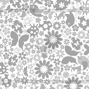 Easter background - vector clipart