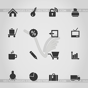 Icon Internet - vector clipart