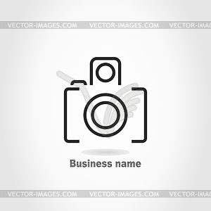 Camera - vector clipart / vector image