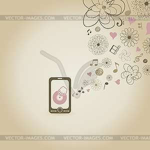 Telephone - vector clipart