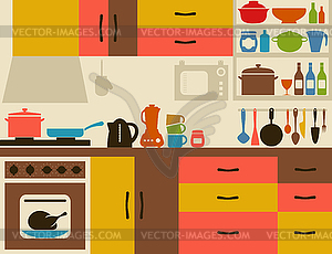 Kitchen - vector EPS clipart