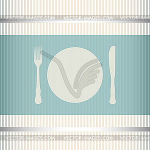 Menu background - vector clipart