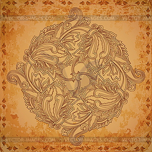 Ethnic ornament - royalty-free vector image