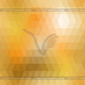 Yellow mosaic seamless - vector image