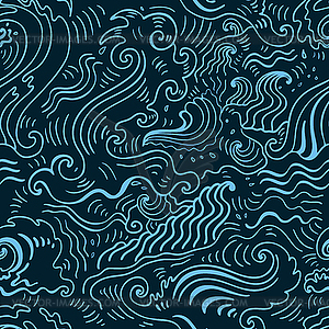 Sea background - vector clip art