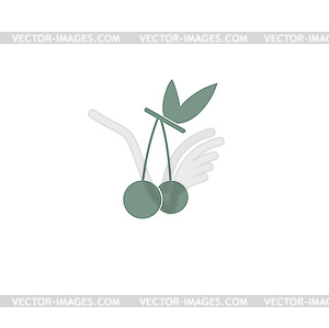 Cherry - vector clip art