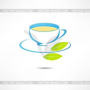 Cup of tea - vector image