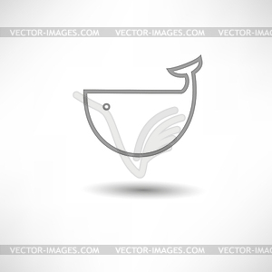 Whale - vector clipart