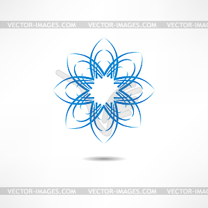 Calligraphic design element - vector clipart