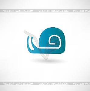 Snail icon - vector image