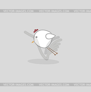 Hen - vector image