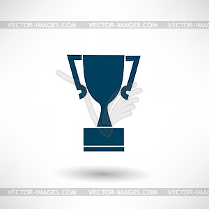 Champions Cup Icon Vector Image