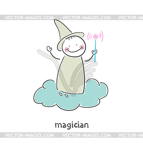 Magician - vector clip art