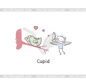 Cupid - vector clip art