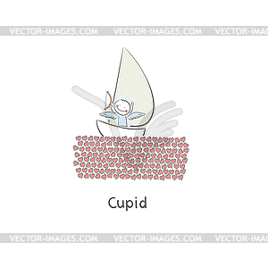 Cupid - vector clipart