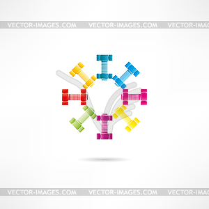 Bolts icon - vector clipart